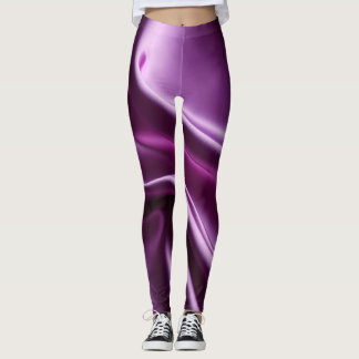WOMEN LEGGINGS PLAIN PURPLE