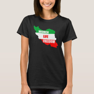 Women Life Freedom Free Iran We Stand with the Wom T-Shirt