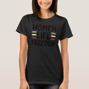 Women Life Freedom Support Persian Zan Zendegi Aza T-Shirt