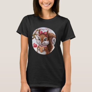 Women Lover Animal Squirrel Lives On american ches T-Shirt