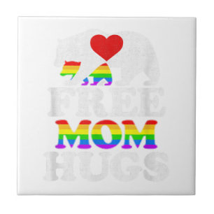 Women Mama Bear 3 Cubz Mama Bear Mum Ceramic Tile
