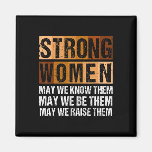 Women Melanin Black History Month Juneteenth Blm Magnet