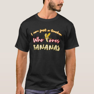 Women Men Adorable Teacher Banana T-Shirt