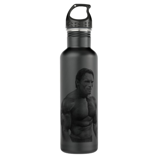 Women Men Arnold Schwarzenegger 710 Ml Water Bottle (Front)