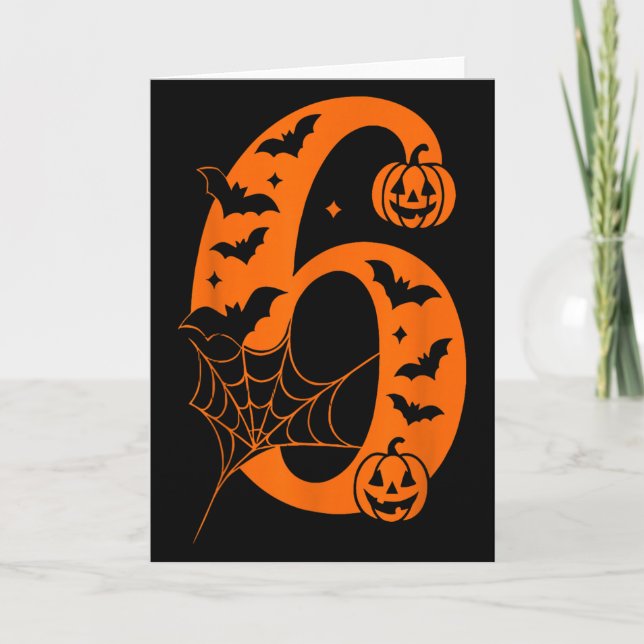 Women Men Couple Halloween Costume 6 7 Rizz Six Se Card (Front)