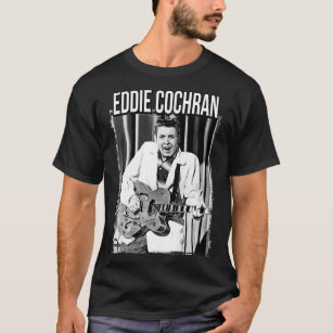 Women Men Eddie Cochran Retro Vintage T-Shirt
