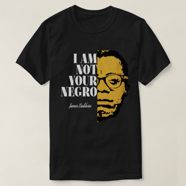 Women Men James Baldwin Awesome For Movie Fan T-Shirt (Design Front)