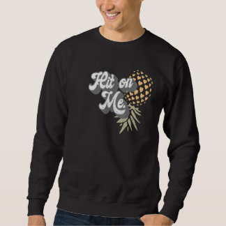 Women Men Upside Down Pineapple Subtle Swinger Sweatshirt