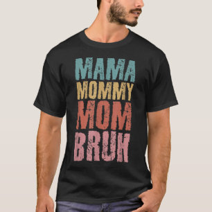 Women Mother Retro Vintage Mother's Day Mama Mommy T-Shirt