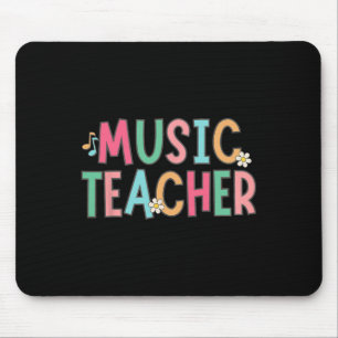 Women Music Teacher First Day Of School Elementary Mouse Pad