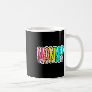Women Nanny Dalmatian Dots Mama Nana Grandma Mothe Coffee Mug