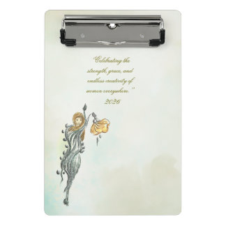 Women: Nature’s Quiet Power,Notbook Mini Clipboard