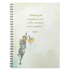 Women: Nature’s Quiet Power,Notbook Notebook