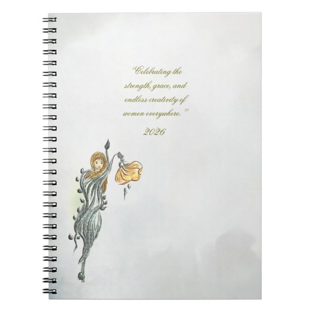 Women: Nature’s Quiet Power,  notebook  (Front)