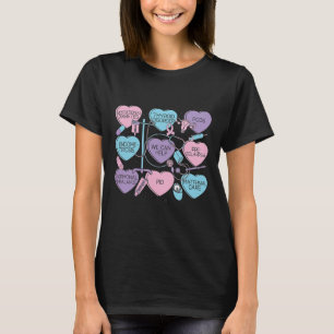 Women Obstetrics Valentine's Day Nurse Ob Gyn Obst T-Shirt