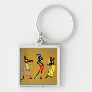 Women of Africa Keychain