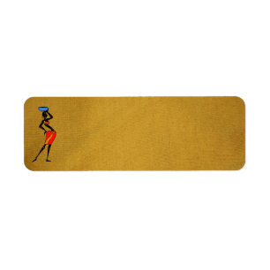 Women of Africa Return Address Label