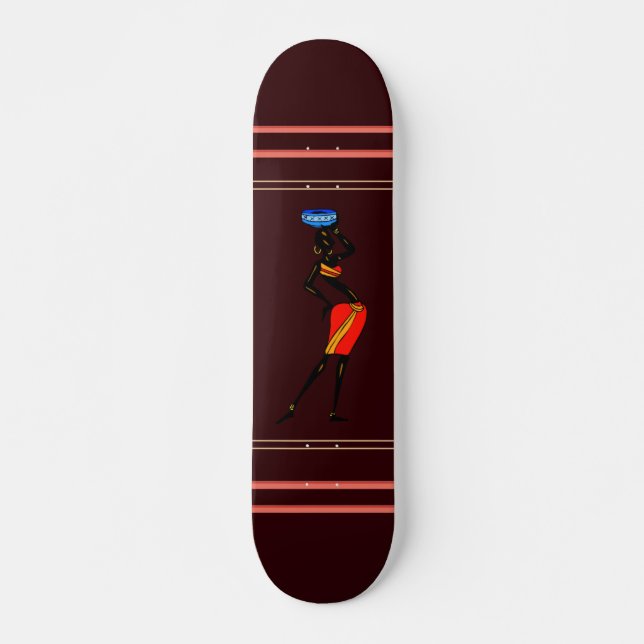 Women of Africa Skateboard (Front)