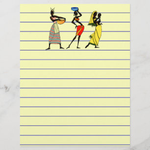 Women of Africa Stationery
