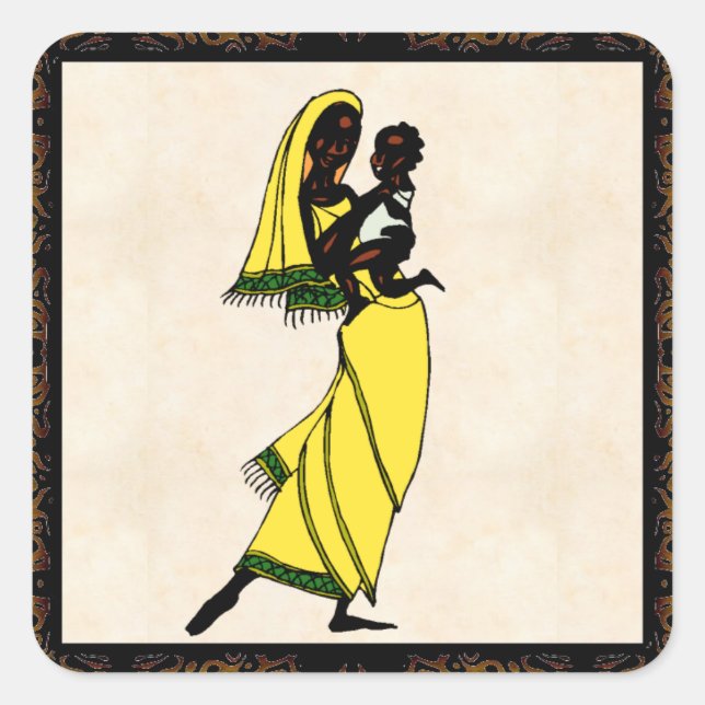 Women of Africa Sticker (Front)