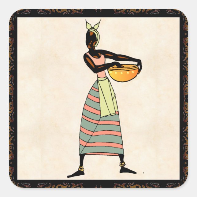 Women of Africa Sticker (Front)