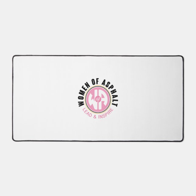 Women of Asphalt Desk Mat (Front)