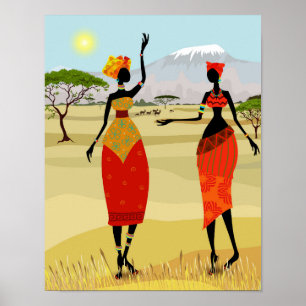 Women of Kenya animation Poster
