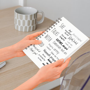Women of the Bible Quotes Notebook