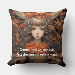 Women of the woods: Dream Achieve Cushion