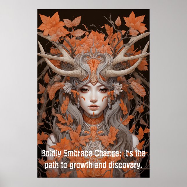 Women of the woods: Embrace Change Poster (Front)