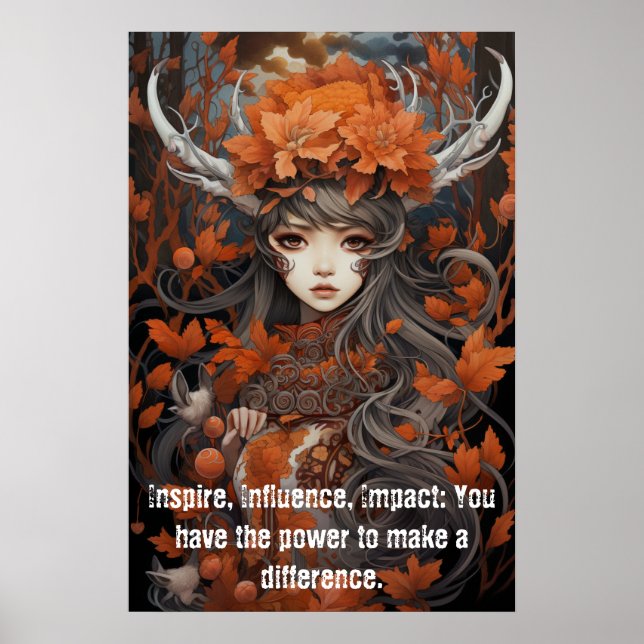 Women of the woods: Make a difference Poster (Front)