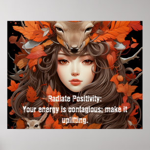 Women of the woods: Uplifting Energy Poster