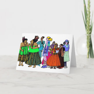 Women of the World - 6 Card