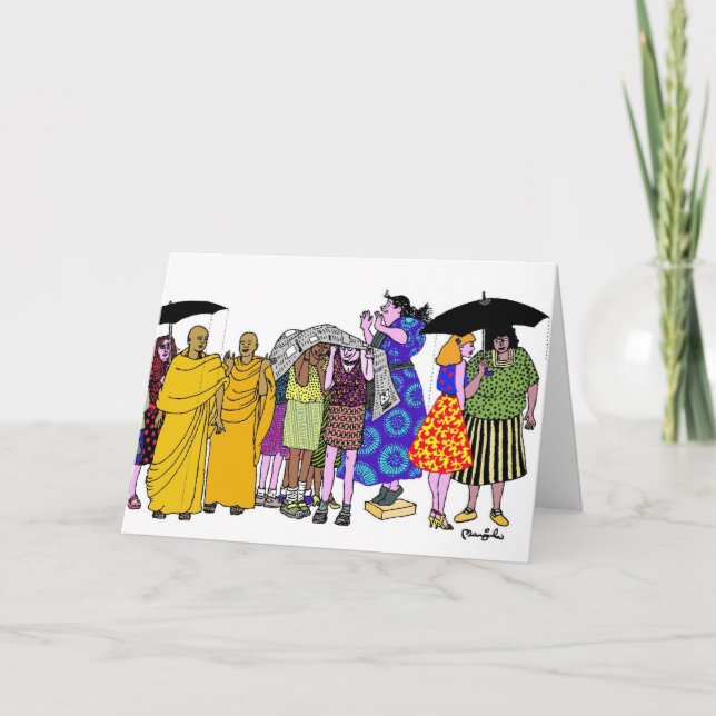 Women of the World - 8 Card (Front)