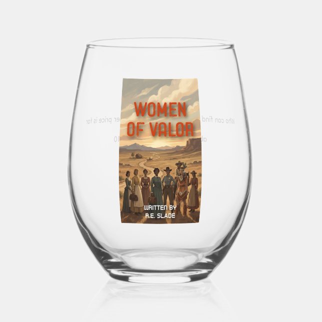 Women of Valor Wine Glass (Front)