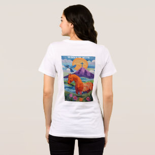 Women of Valour Quilt T-Shirt Tri-Blend Shirt