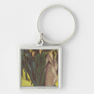 Women on the Street, 1915 Key Ring