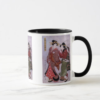 Women Out for A Walk Mugs and Steins