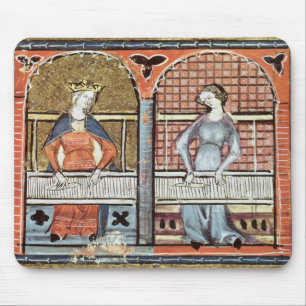 Women,Ovide Moralise written by Chretien Legouais Mouse Pad