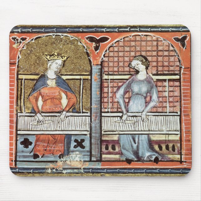 Women,Ovide Moralise written by Chretien Legouais Mouse Pad (Front)