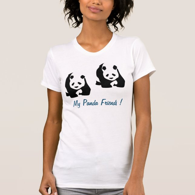 Women Panda T-Shirt (Front)