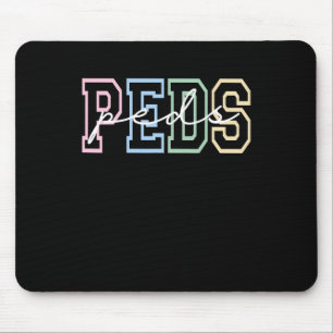 Women Peds Clic Nurse Paediatrics Professionals Nu Mouse Pad