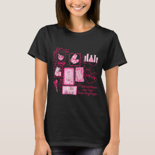 Women Pharmacy Tech Valentine Prescription T-Shirt