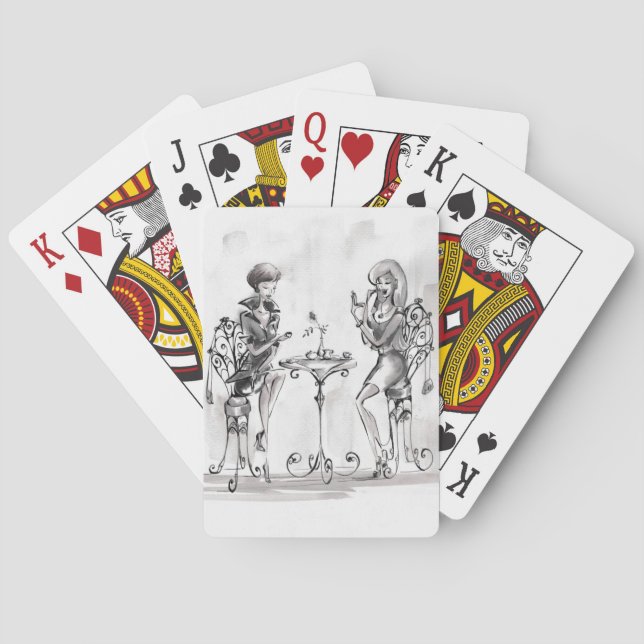 Women Playing Cards (Back)