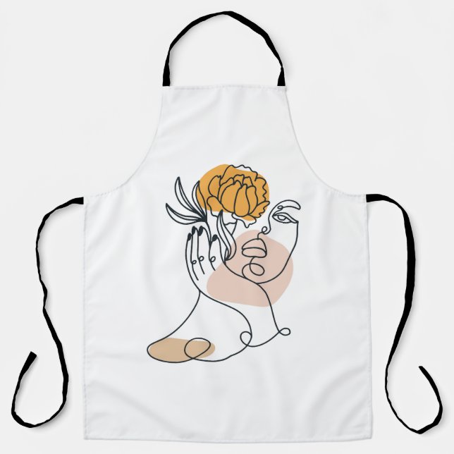 Women portrait apron (Front)