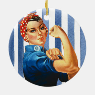 Women Power Ceramic Ornament