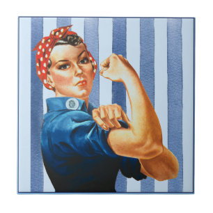Women Power Ceramic Tile