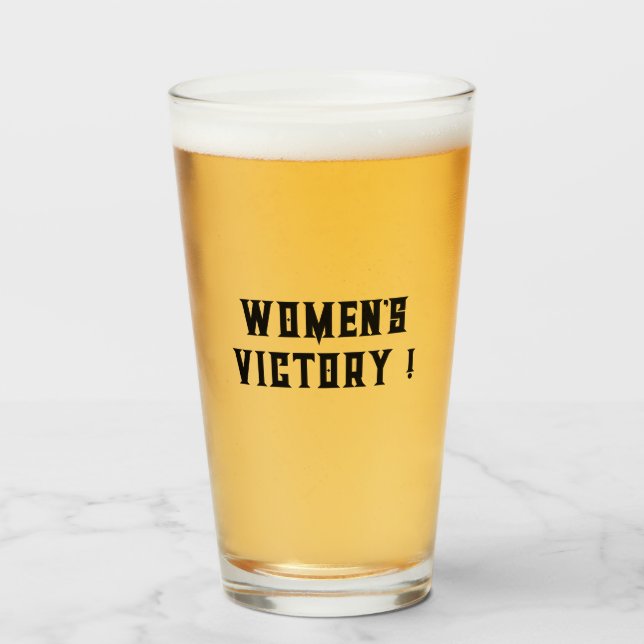 WOMEN POWER! GLASS (Front Filled)