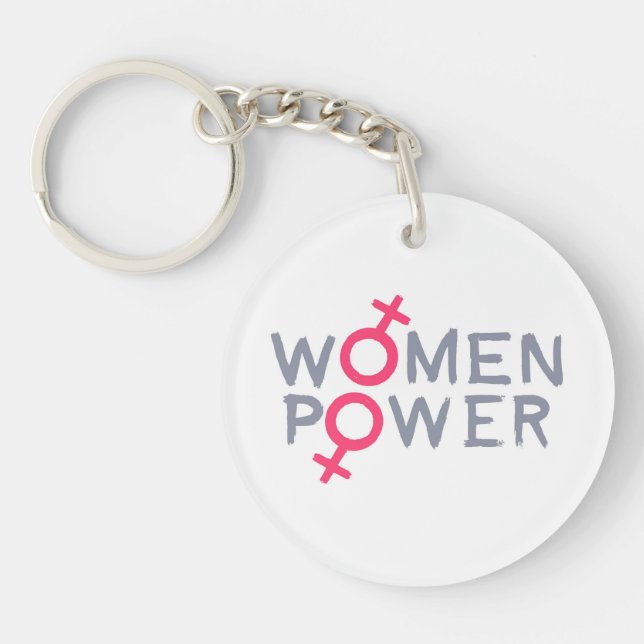 Women Power Key Ring (Front)