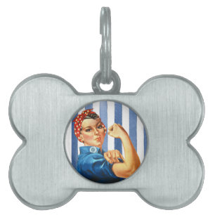Women Power Pet Tag